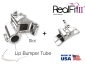 Preview: RealFit™ II snap - Intro-Kit, DČ, 2-násobná kombinace vč. Lip Bumper Tube + lingvální zámek (zub 46, 36) MBT* .022"