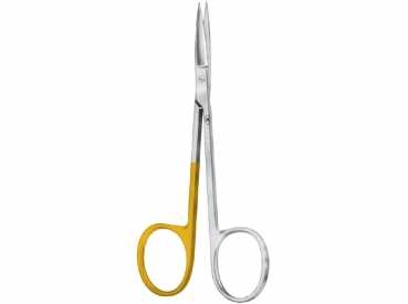 Gum scissors, "OP-Special", straight, sharp/sharp, 105 mm