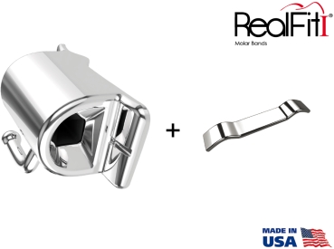 RealFit™ I - Intro-Kit, DČ, 1-násobná kombinace (zub 47, 37) Roth .022"