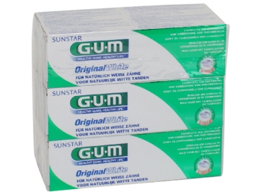 Zubní pasta GUM Original white 6x75ml