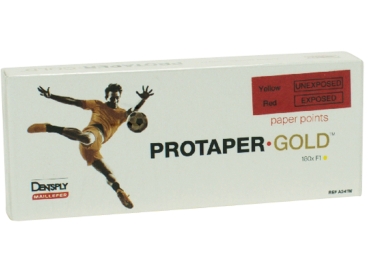 Zlaté papírové hroty ProTaper F1 180ks