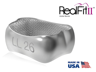 RealFit™ II snap, molární kroužky bez attachmentů (zub 46)