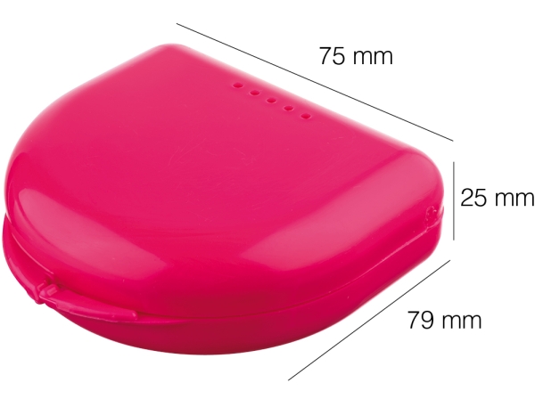 Retainer cases, SLIM, pink