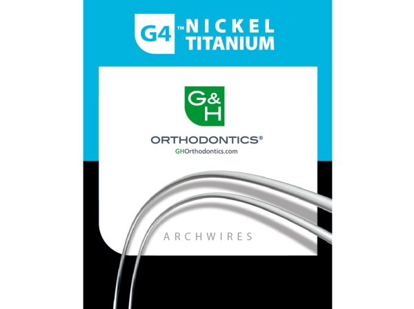 G4™ Nikl-titan super elastický (SE), Europa™ II, OBDÉLNÍKOVÝ