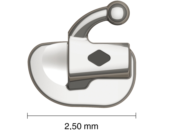 VIPER™, Lepicí bukální trubička Mini (zub 17), .018", Torque -10°, Offset 0°