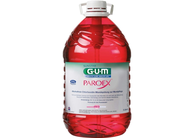 GUM Paroex ústní voda 0,12% bez alkoholu 5ltr