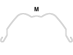 Headgear, vnější oblouky medium (M)