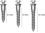 OrthAnchor™, Mini screw, Bracket Head