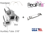 RealFit™ II snap - HČ, 3-násobná kombinace (zub 17, 16) Roth .022"